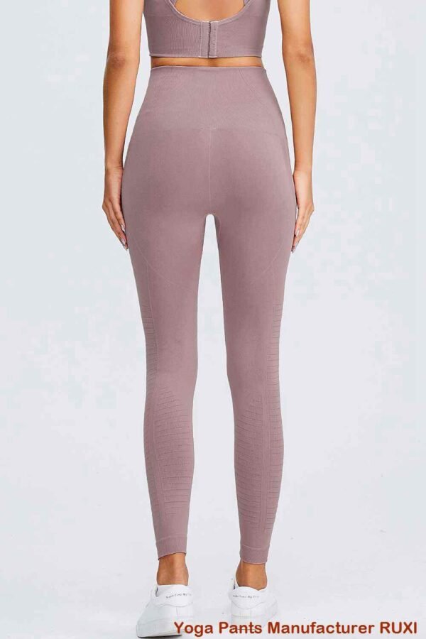 Pantalones de yoga gris claro estilo cómodo Ruxi cl296