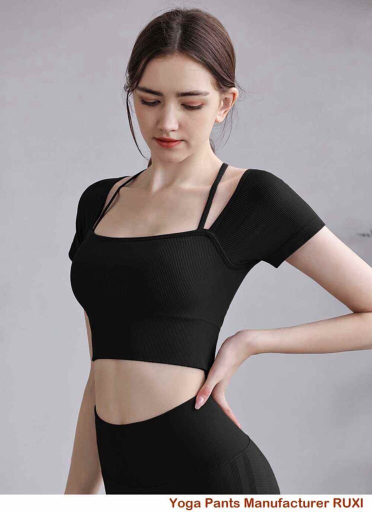 Tops de yoga para busto grande Ruxi cl625