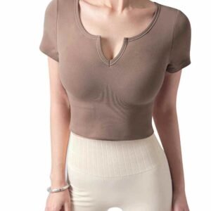 Sujetador deportivo push up de talla grande para mujer