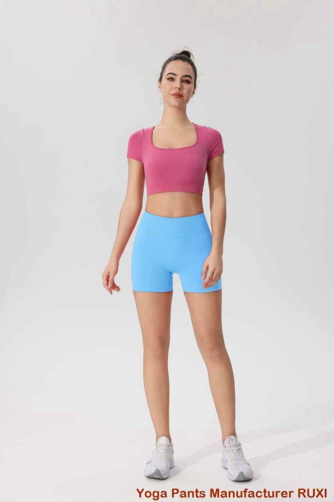 Pantalones de yoga de cintura alta sin costuras Ruxi cl109