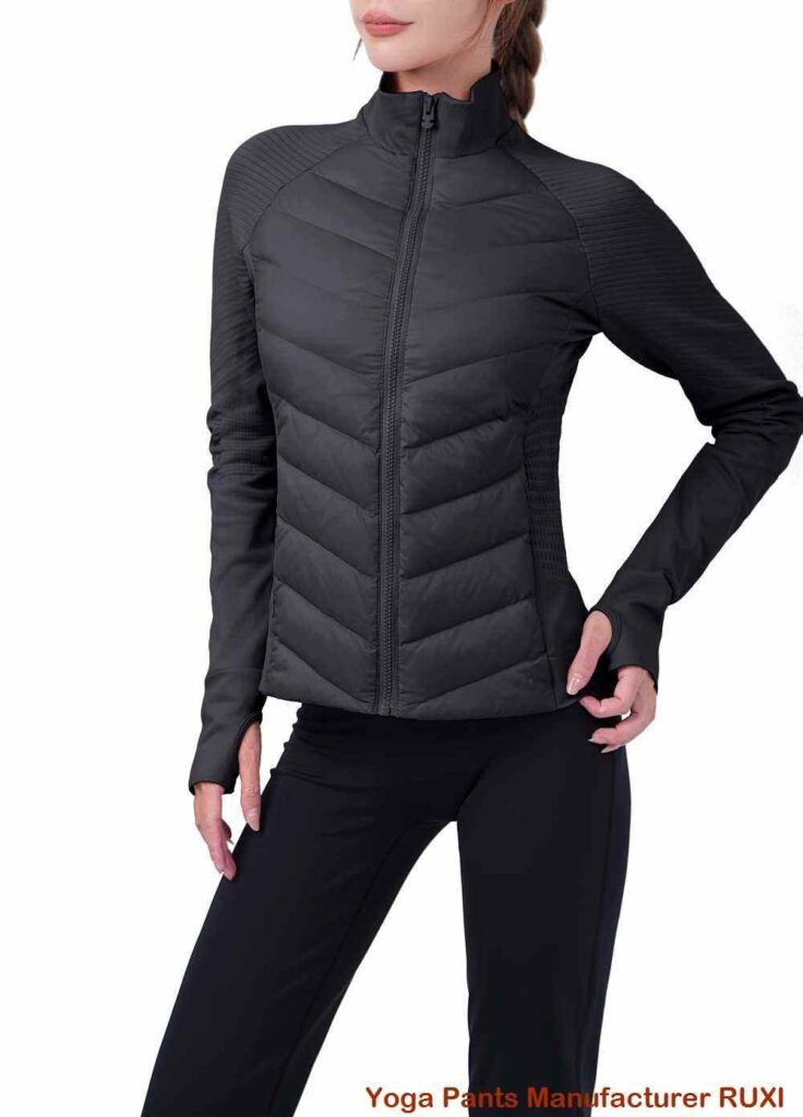 Pantalones de yoga de polar cómodos para mujer Ruxi cl146
