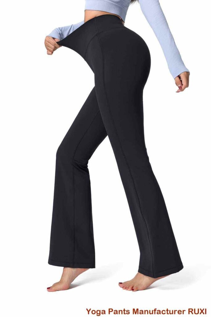 Pantalones cortos de yoga de algodón y licra para mujer