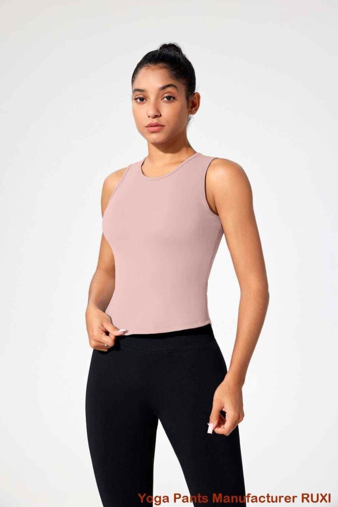 Pantalones de yoga altos con entrepierna de 36 pulgadas