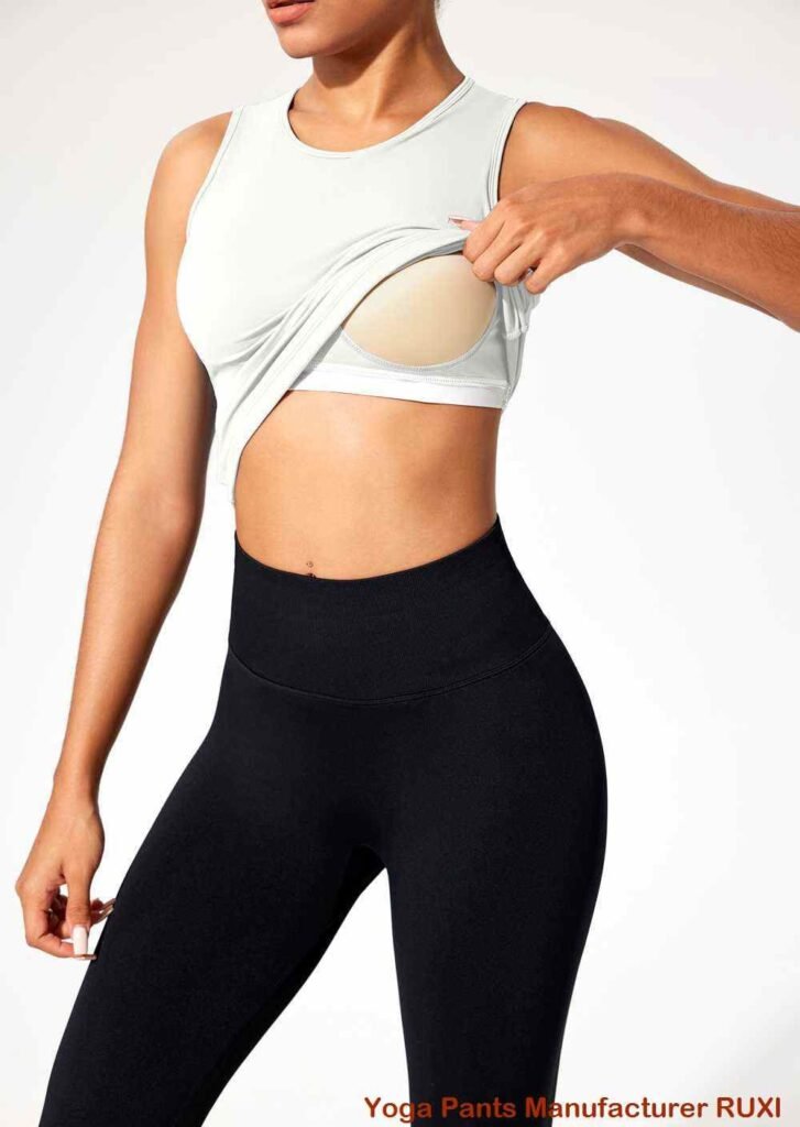 Camisetas de entrenamiento holgadas con mangas para mujer