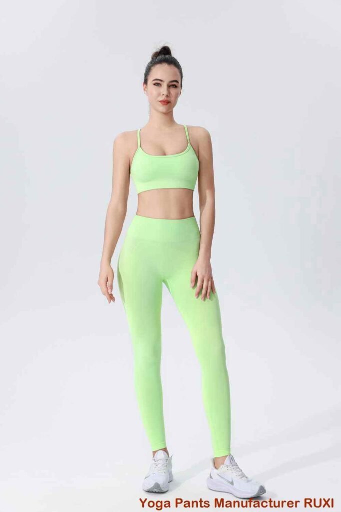 Pantalones cortos de yoga con bolsillos para mujer Ruxi