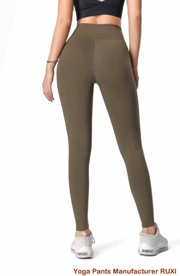 Sujetador deportivo dorado Ropa deportiva premium Ruxi