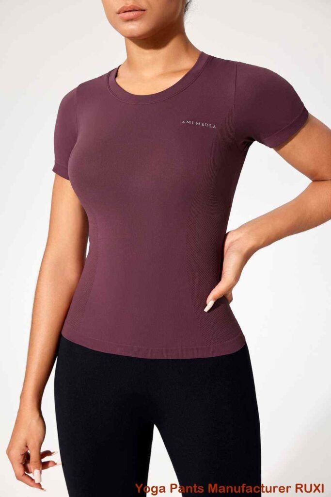 pantalones cortos con cintura elástica para yoga Ruxi