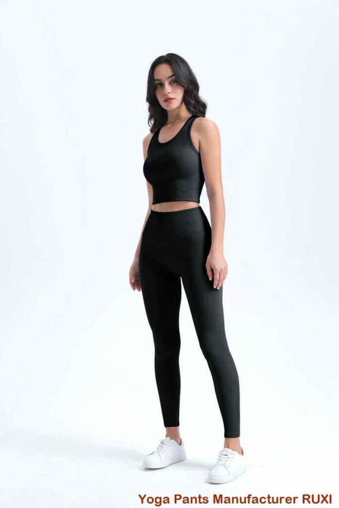 Pantalones de yoga Capri ropa deportiva cómoda y elegante