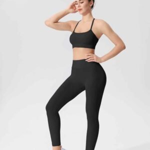 Ropa de yoga de lino transpirable y ecológica Ruxi cl882