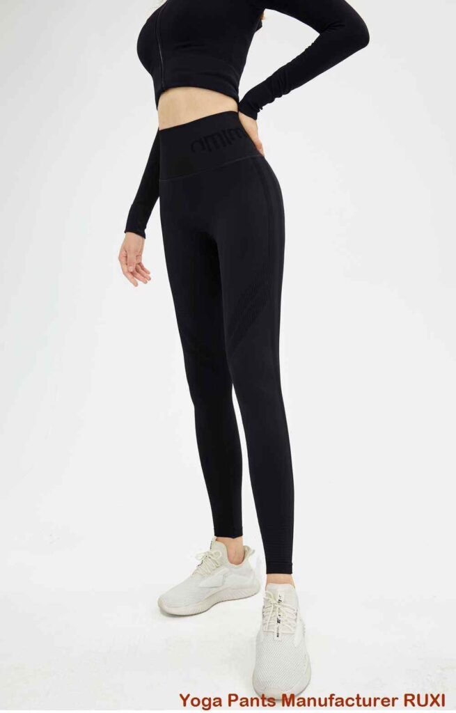 Pantalones de yoga de corte acampanado largo Ruxi cl797