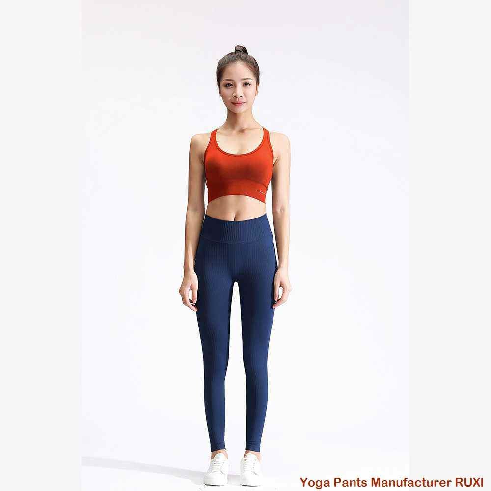 pantalones cortos de yoga negros para mujer Ruxi cl3539