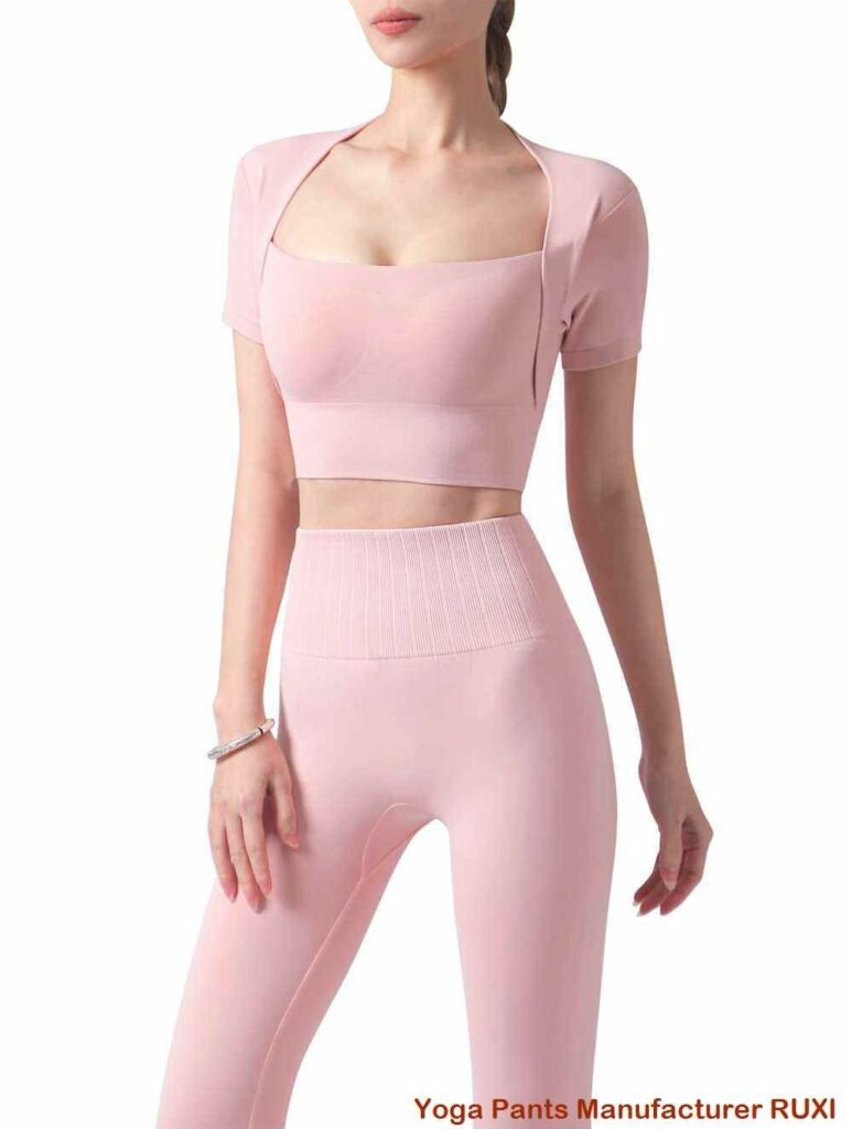 Pantalones de yoga bootcut con bolsillos Ruxi cl156