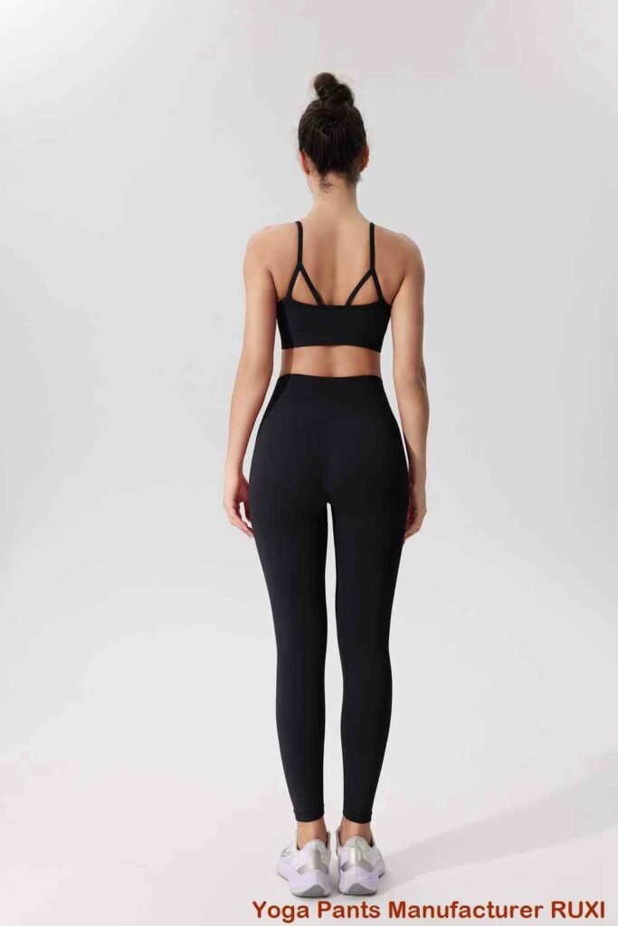 pantalones de yoga negros Ruxi cl09