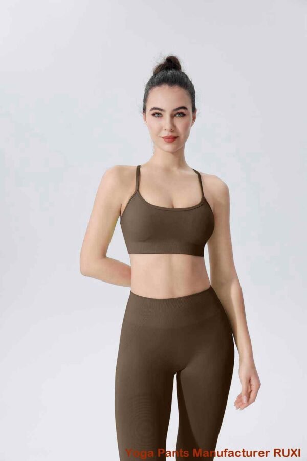 Pantalones de yoga color turquesa Ruxi cl968